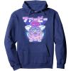 imageFurby Retro Pink Circle Kanji Portrait Pullover HoodieNavy Blue