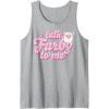 imageFurby Valentines Day Talk Furby To Me Cute Hearts Logo Tank TopHeather Grey