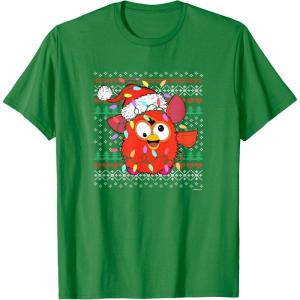 imageFurby Christmas Ugly Sweater TShirtKelly Green
