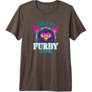 imageFurby This Is My Furby Costume Premium TShirtBrown