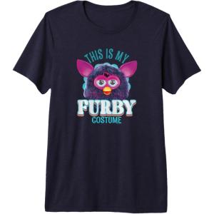 imageFurby This Is My Furby Costume Premium TShirtNavy Blue