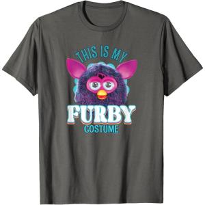 imageFurby This Is My Furby Costume TShirtAsphalt Grey