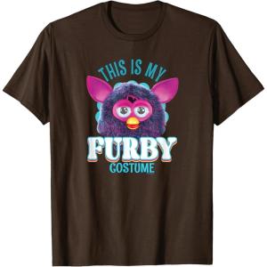 imageFurby This Is My Furby Costume TShirtBrown
