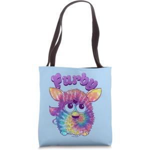 imageFurby Tie Dye Swirl Logo Tote Bag