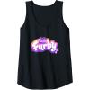 imageFurby Club Furby Colorful Gradient Musical Notes Furry Logo Tank TopBlack