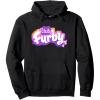 imageFurby Club Furby Colorful Gradient Musical Notes Furry Logo Pullover HoodieBlack