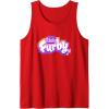 imageFurby Club Furby Colorful Gradient Musical Notes Furry Logo Tank TopRed