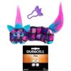 imageFurby DJ Furblets DisCoDazz Mini Electronic Plush Toy with Funny Stretchable Sound Effects ampamp Music  Duracell 76A 15V Alkaline Batteries 4 Count BundleDJ Furblet  Duracell 76A 4Pack