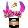 imageFurby DJ Furblets KittEeLuv Mini Electronic Plush Toy with Funny Stretchable Sound Effects ampamp Music  Duracell 76A 15V Alkaline Batteries 4 Count BundleDJ Furblet  Duracell 76A 4Pack