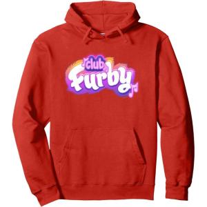 imageFurby Club Furby Colorful Gradient Musical Notes Furry Logo Pullover HoodieRed