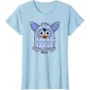 imageFurby Boom Classic Toy Blue Shapes Pattern Portrait TShirtBaby Blue