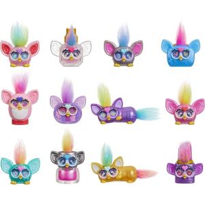 imageFurby Minis Fashion Theme 12 Figure Multipack 1 Inch Collectible Toys for Kids 5 Series 2 Amazon Exclusive