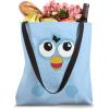 imageFurby Blue Big Face Tote Bag