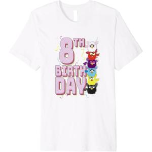 imageFurby 8th Birthday Stacked Furbies Funny Portrait Premium TShirt