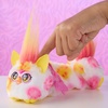 image:imageFurby DJ Furblets SmilesALot Mini Electronic Plush Toy with Funny Stretchable Sound Effects amp Music Speaks Furbish White Yellow amp Pink